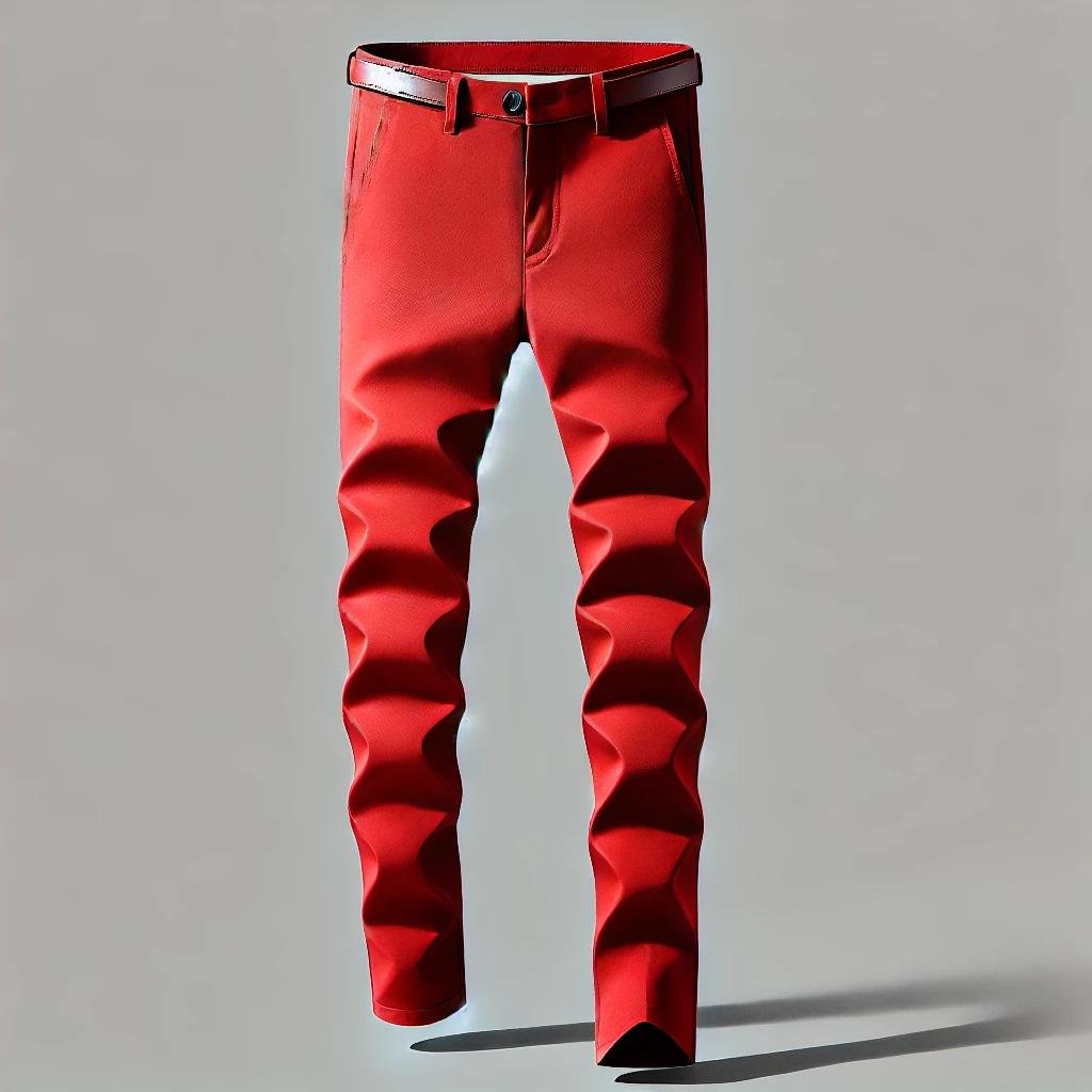 red pants