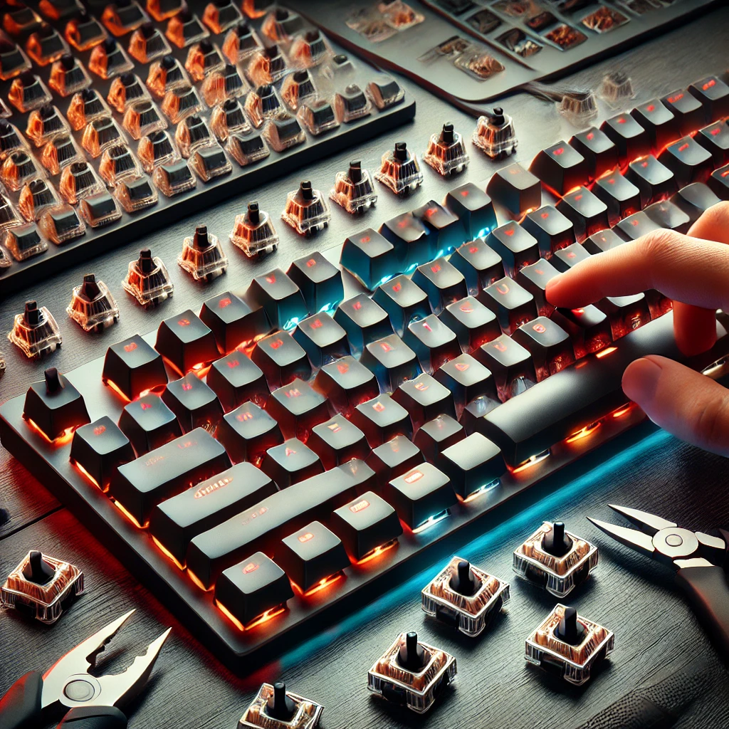 gaming keyboard brown switches